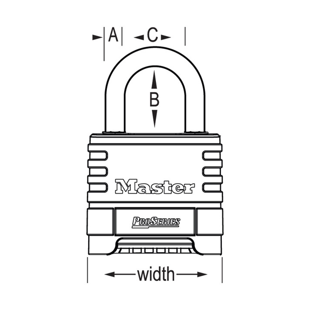 Khóa 4 số PROSERIES® 1178